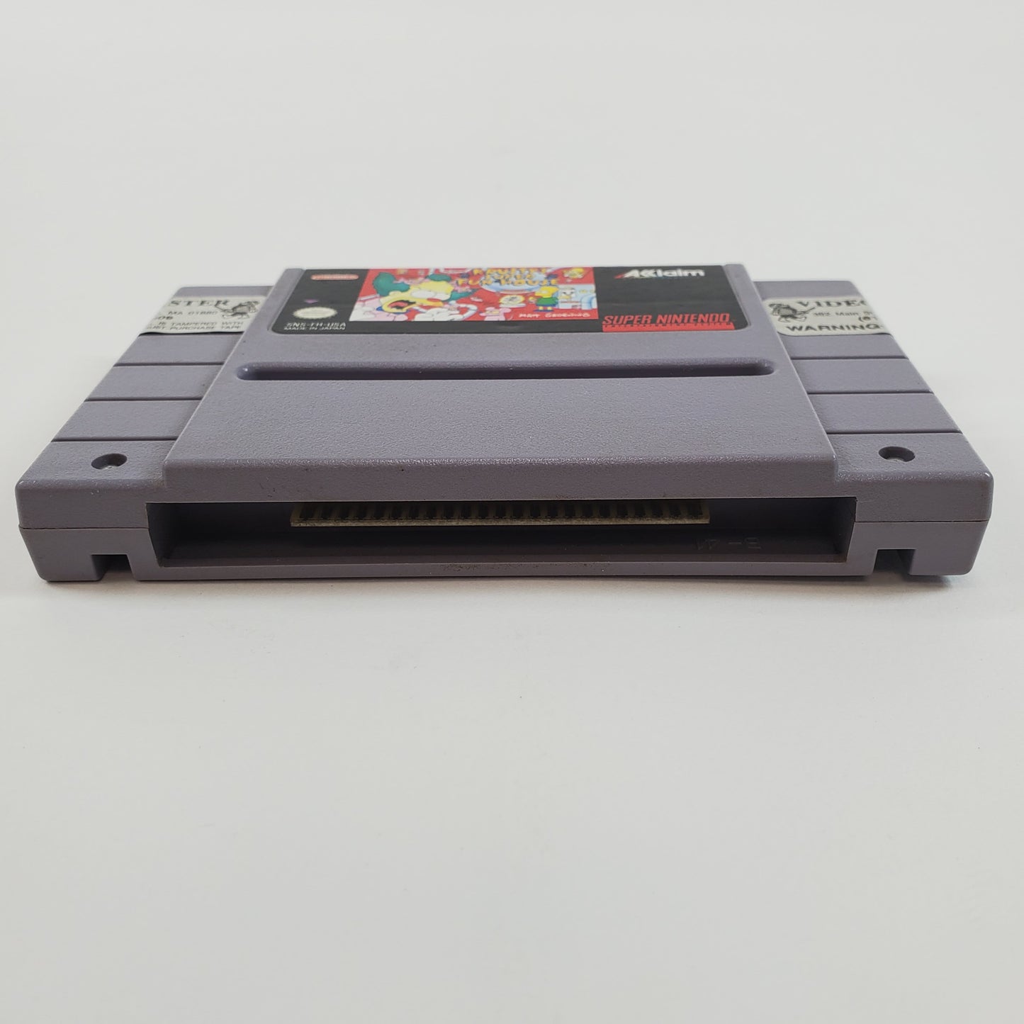 Krusty's Super Fun House (Super Nintendo SNES, 1992) Cartridge Only