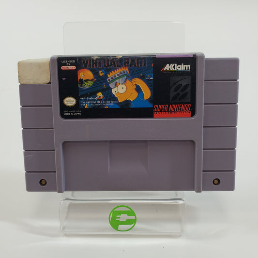 Virtual Bart (Super Nintendo SNES, 1994) Cartridge Only
