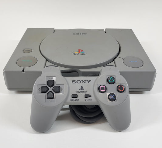 Sony PlayStation 1 PS1 Gray Console Gaming System SCPH-1001