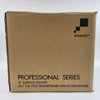 Sonance Professional Series Surface Mount Surface Speaker White PS-S43T