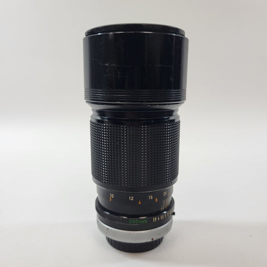 Canon FD Lens 200mm f/1 1-8