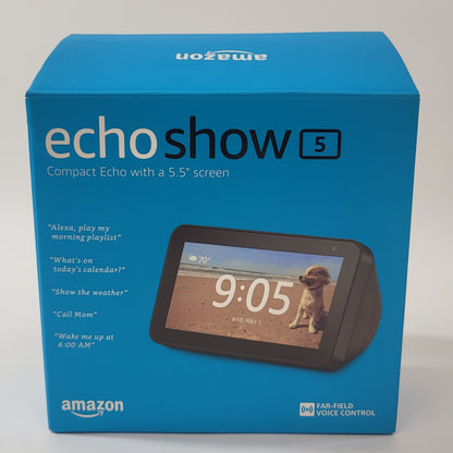 Amazon Echo Show 5 3rd Gen Smart Home Black 23-006302-2