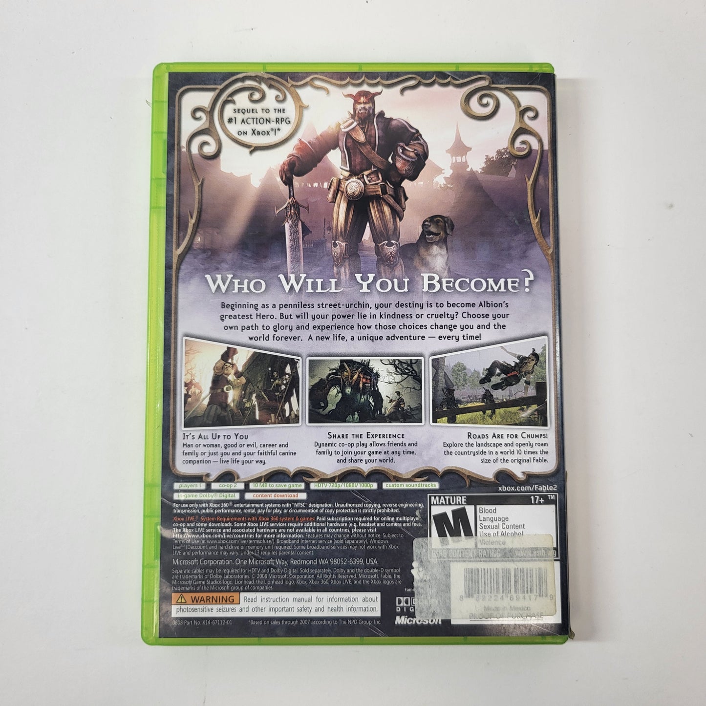 Fable II (Microsoft Xbox 360, 2008)