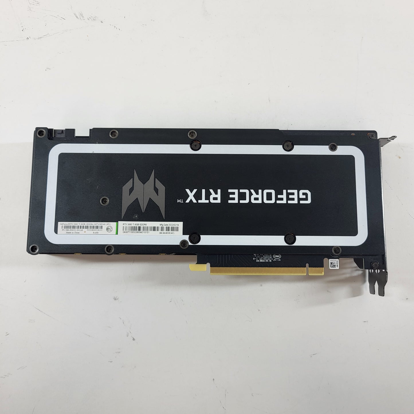 Acer GeForce RTX 3060 Ti 8GB GDDR6 Graphics Card 288-6N632-201A8