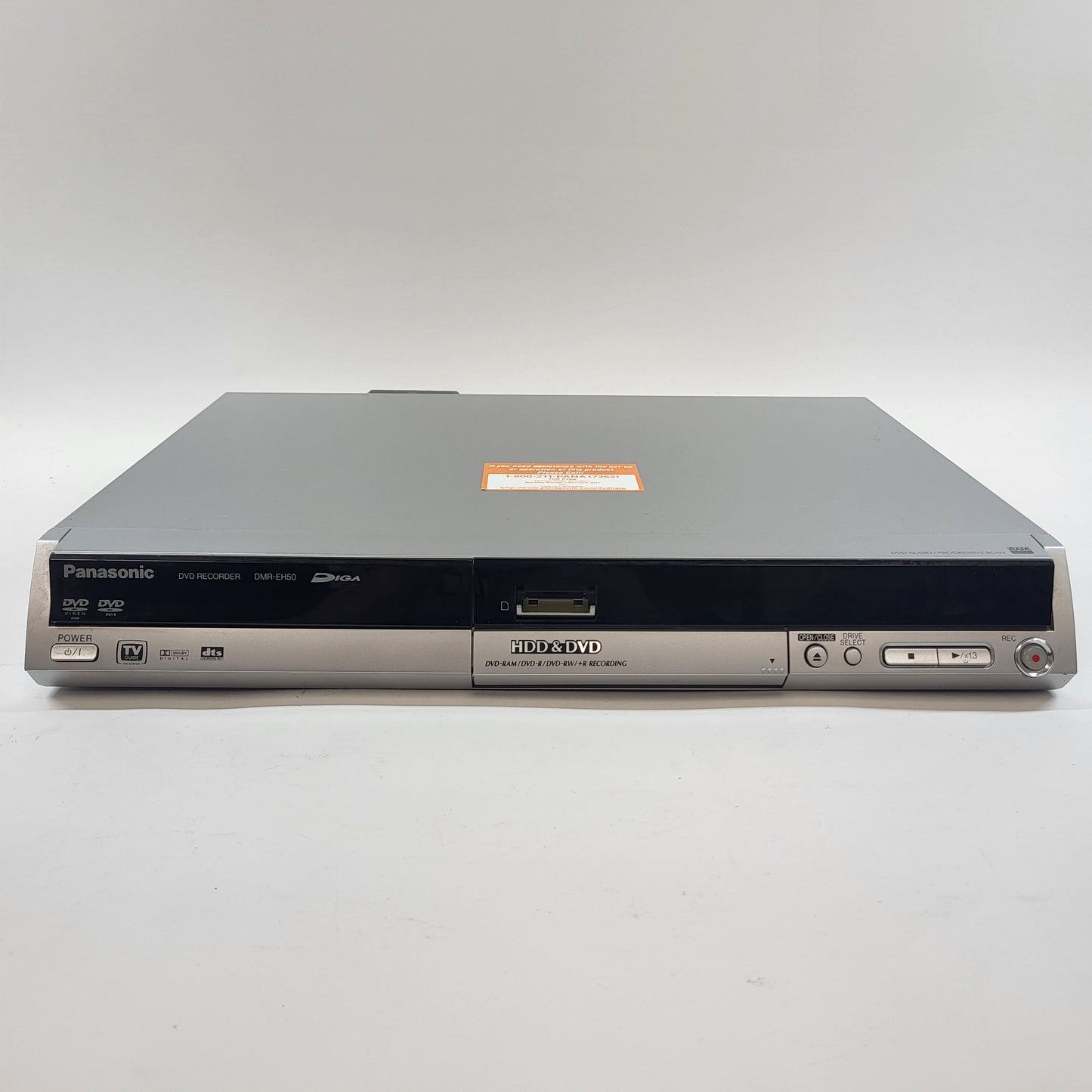 Panasonic  DVD Audio Progressive Scan HDD and DVD Recorder DMR-EH50