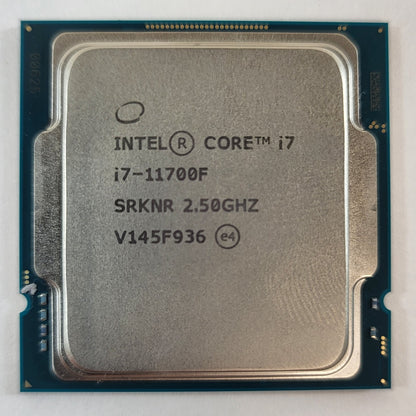 Intel Core i7-11700F 2.50GHz 8 Core SRKNR 16 Thread LGA 1200