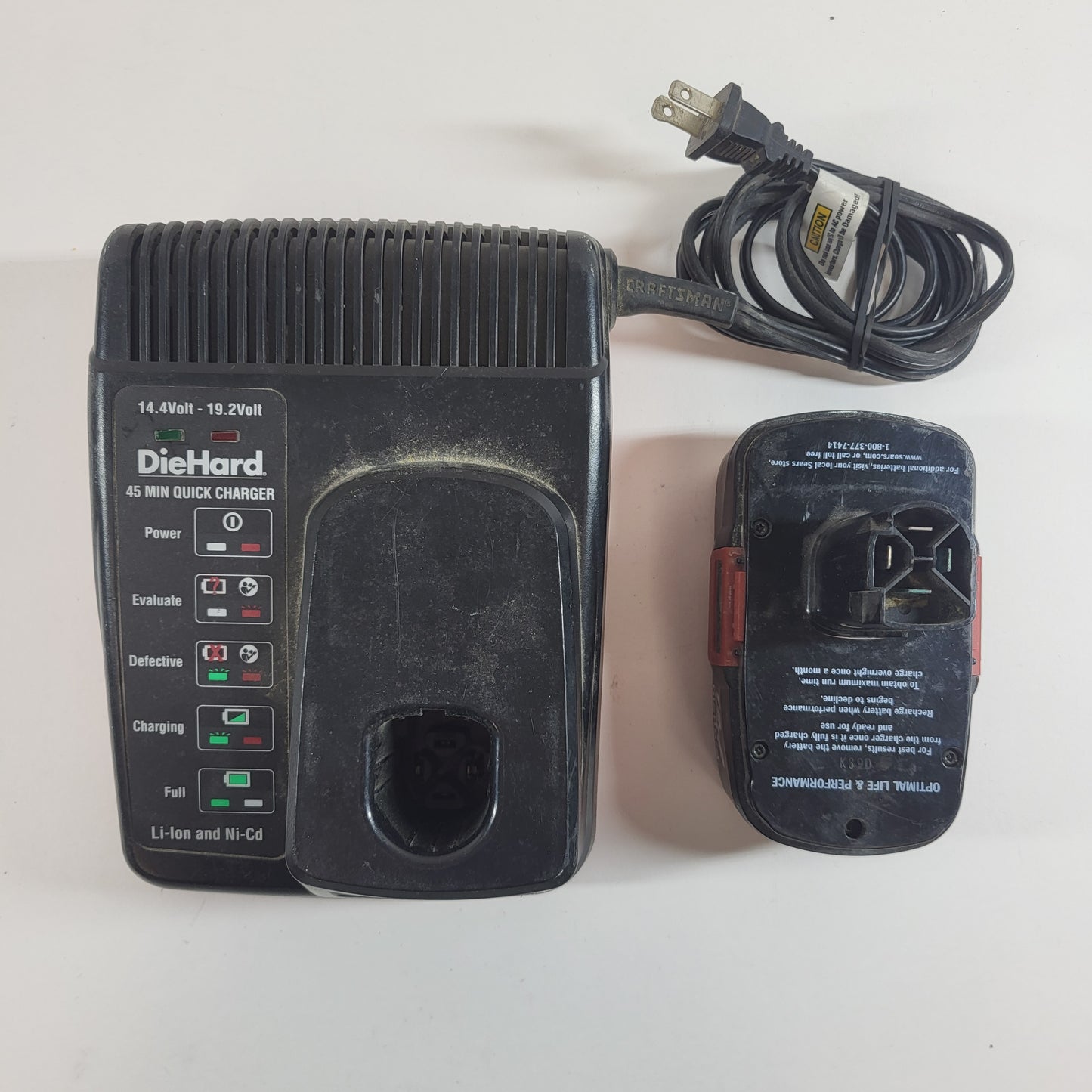 DieHard  20V Battery Charger