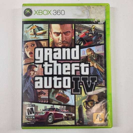 Grand Theft Auto IV (Microsoft Xbox 360, 2008)