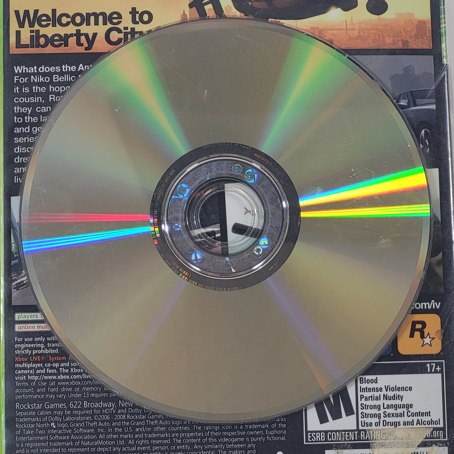 Grand Theft Auto IV (Microsoft Xbox 360, 2008)