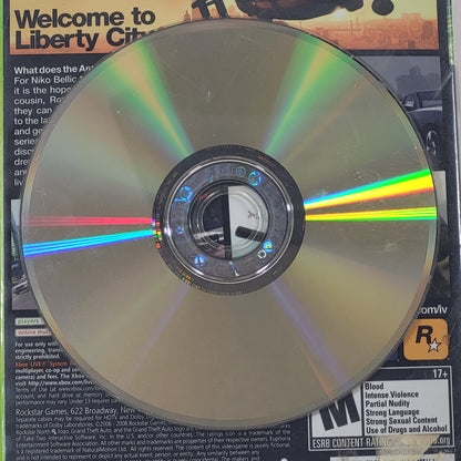 Grand Theft Auto IV (Microsoft Xbox 360, 2008)