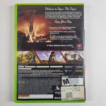 Fallout: New Vegas (Microsoft Xbox 360, 2010)