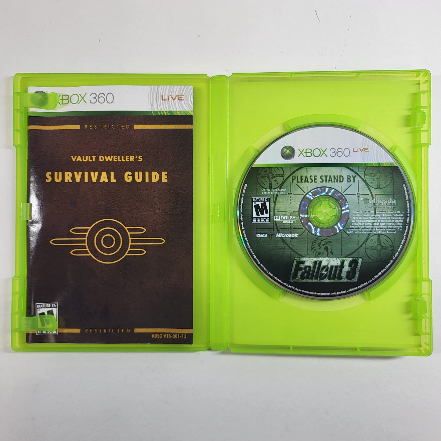 Fallout 3 (Microsoft Xbox 360, 2008)