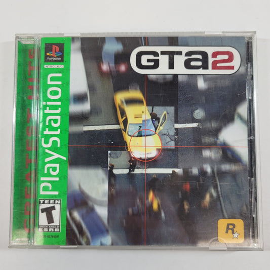 GTA 2 (Sony PlayStation 1 PS1, 1999)