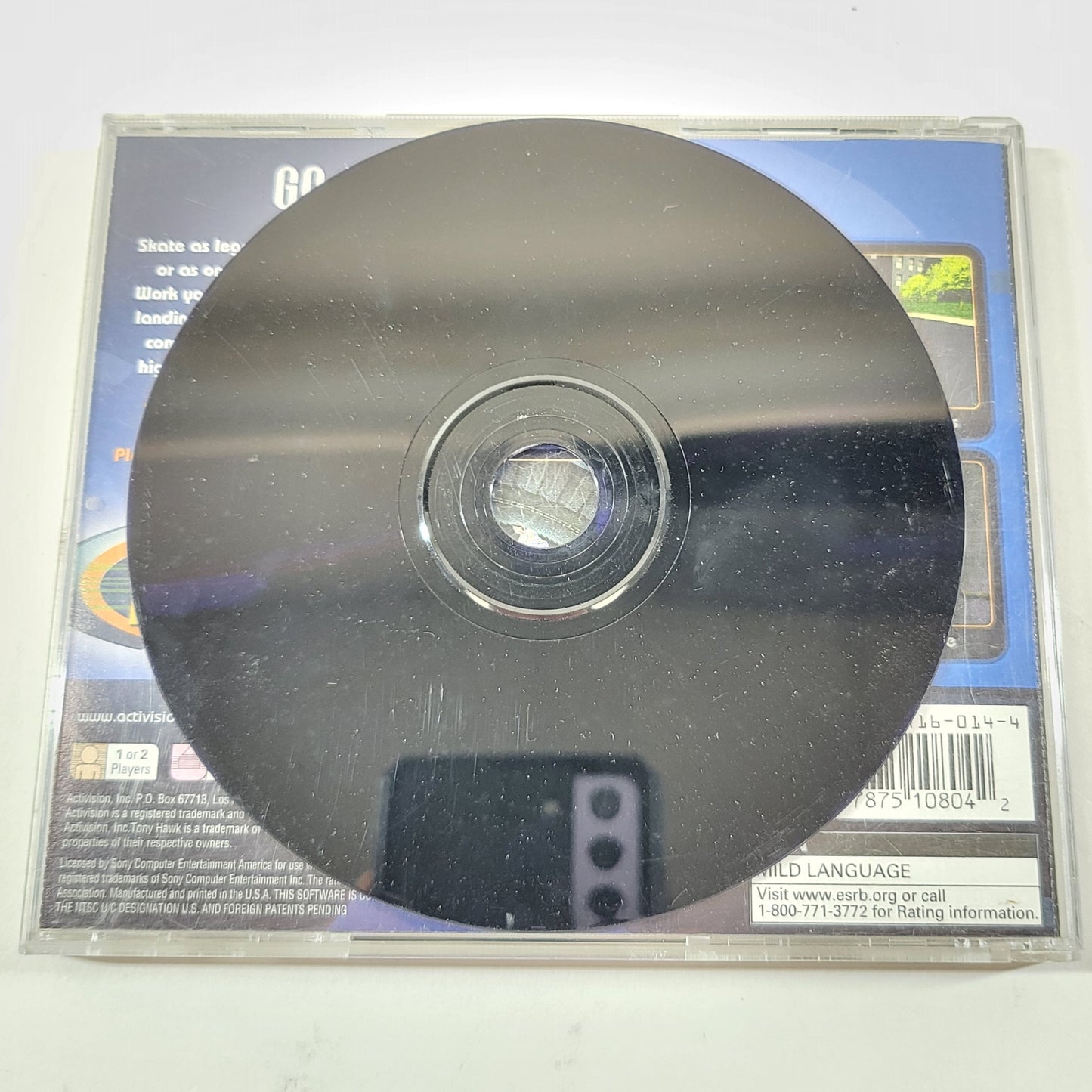 Tony Hawks Pro Skater (Sony PlayStation 1 PS1, 1999)