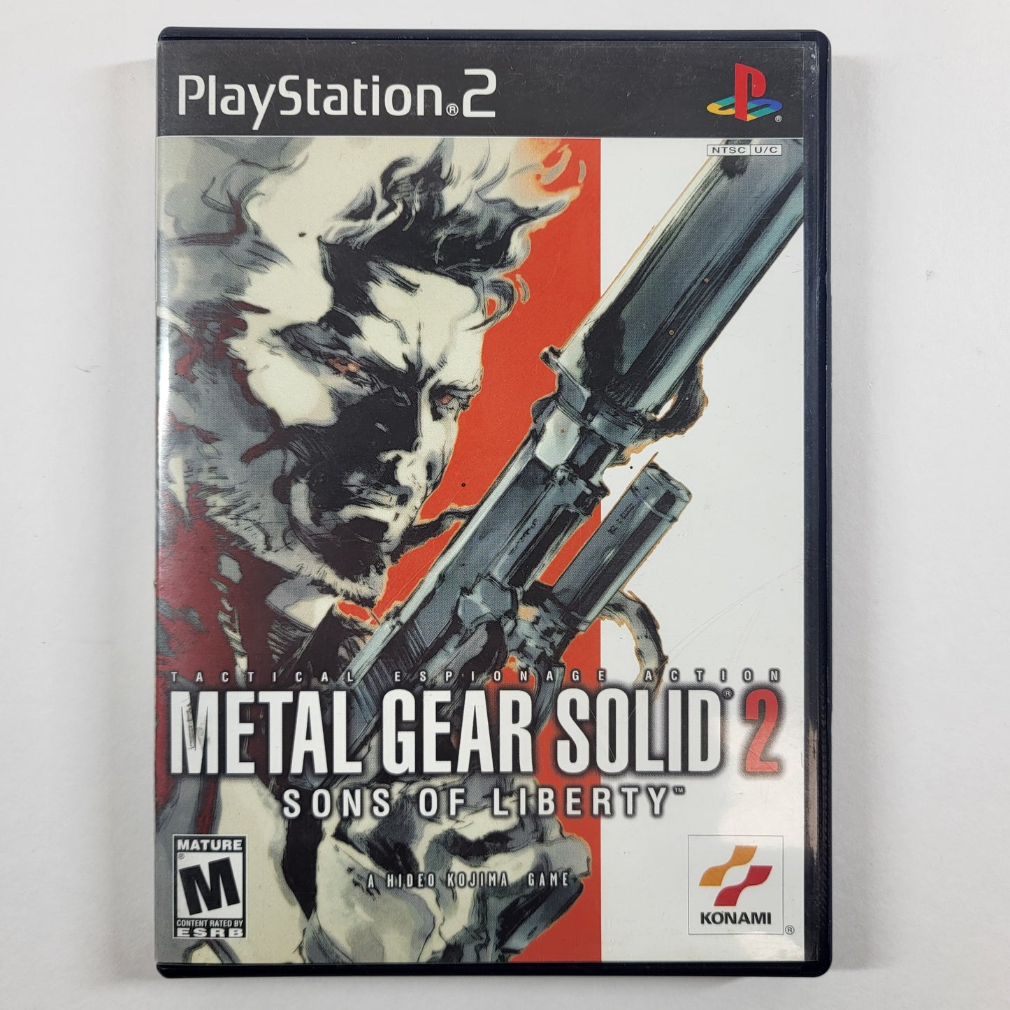 Metal Gear Solid 2 (Sony PlayStation 2 PS2, 2001)