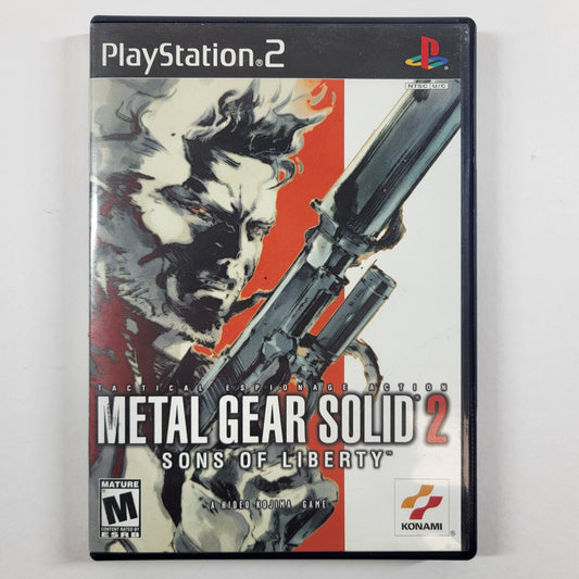 Metal Gear Solid 2 (Sony PlayStation 2 PS2, 2001)