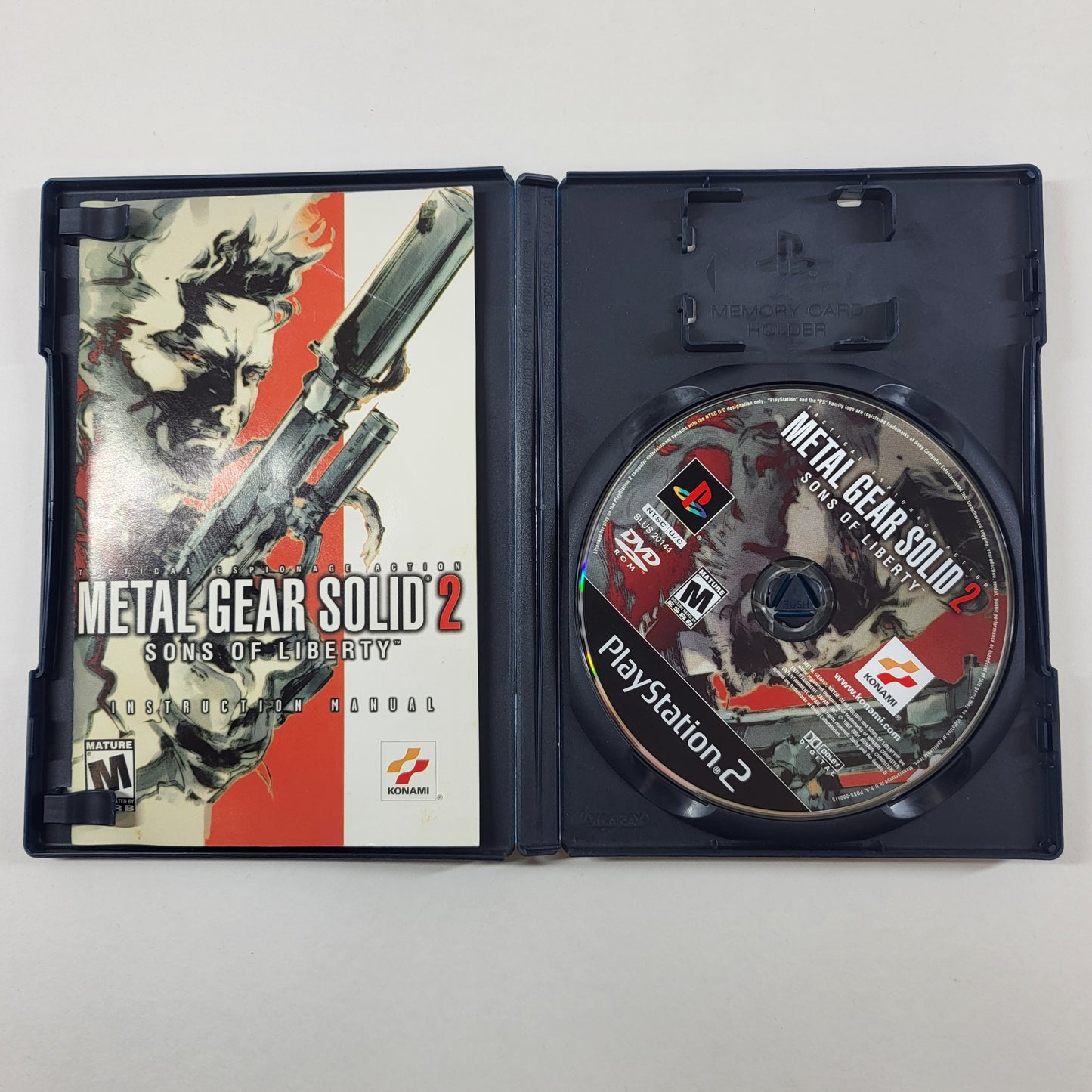 Metal Gear Solid 2 (Sony PlayStation 2 PS2, 2001)