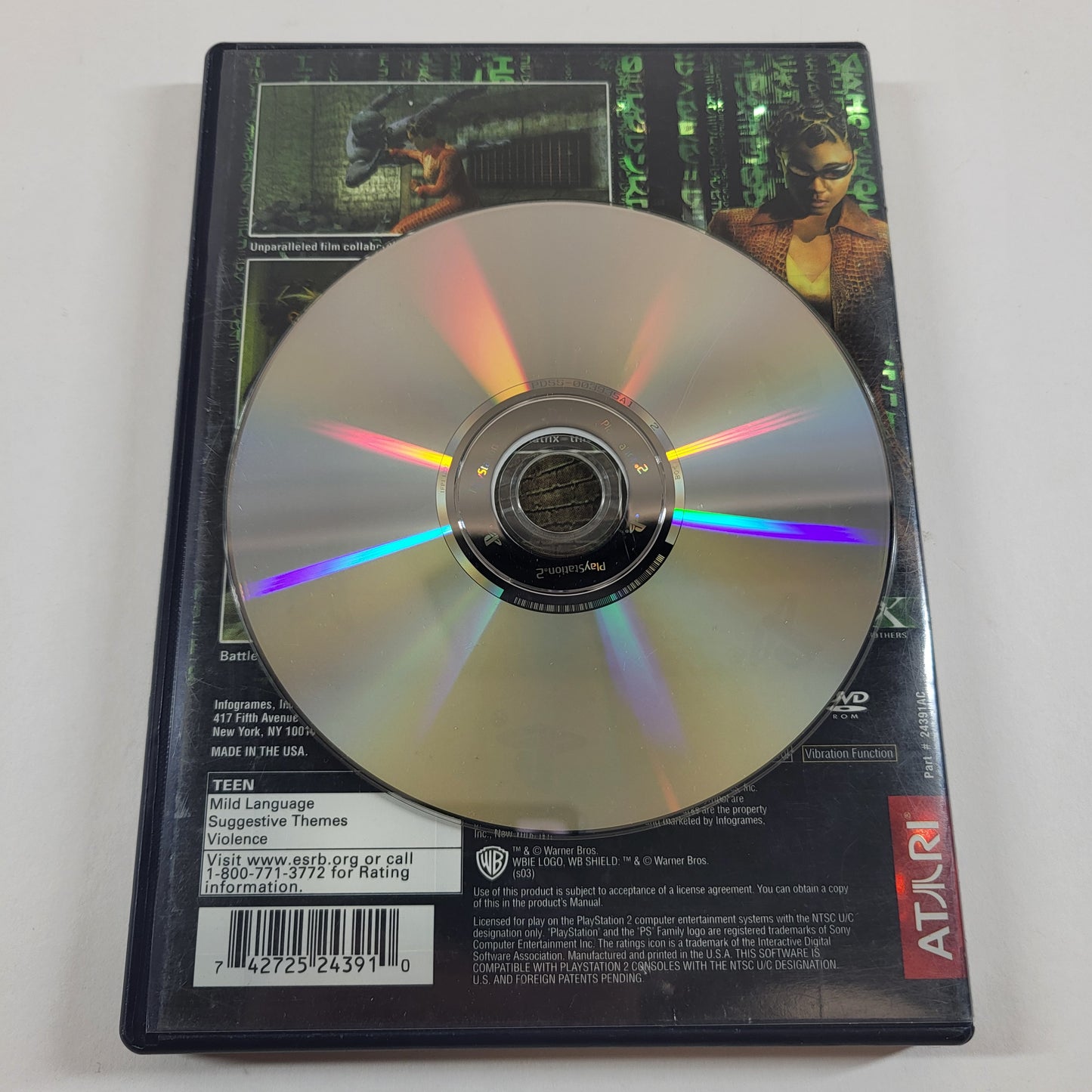 Enter the Matrix (Sony PlayStation 2 PS2, 2003)