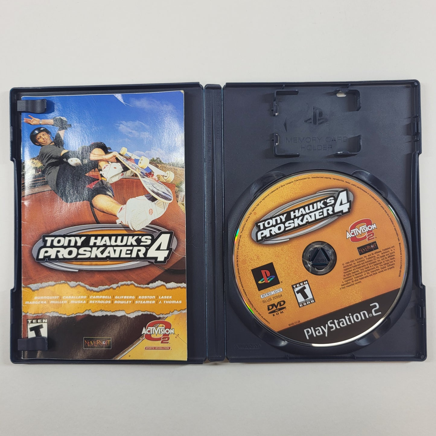 Tony Hawk 4 (Sony PlayStation 2 PS2, 2002)