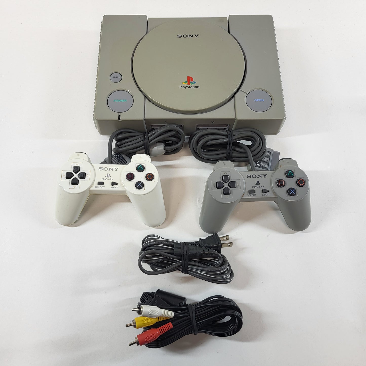 Sony PlayStation 1 PS1 Gray Console Gaming System