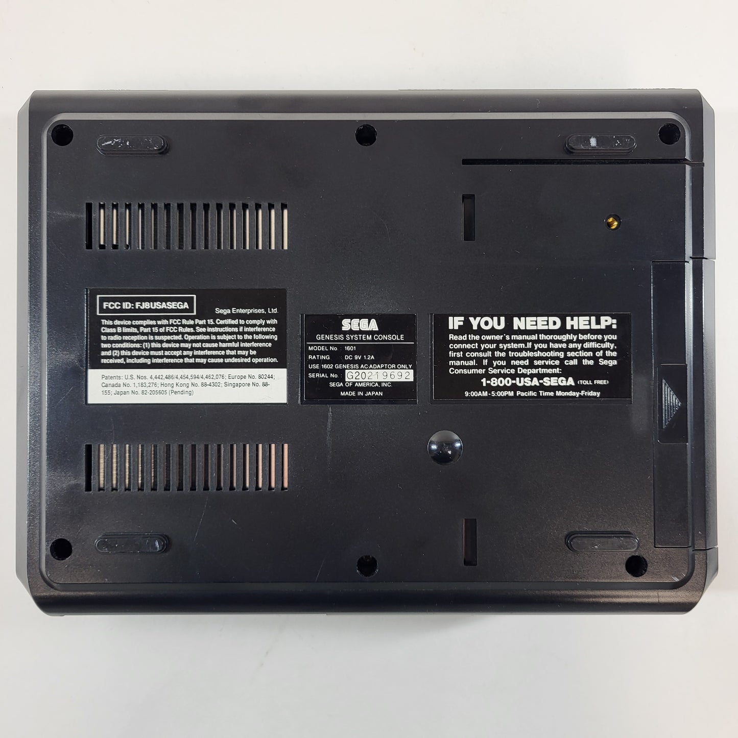 Sega Genesis Video Game Console