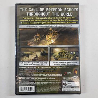 New SOCOM 3 US Navy Seals (Sony PlayStation 2 PS2, 2005)