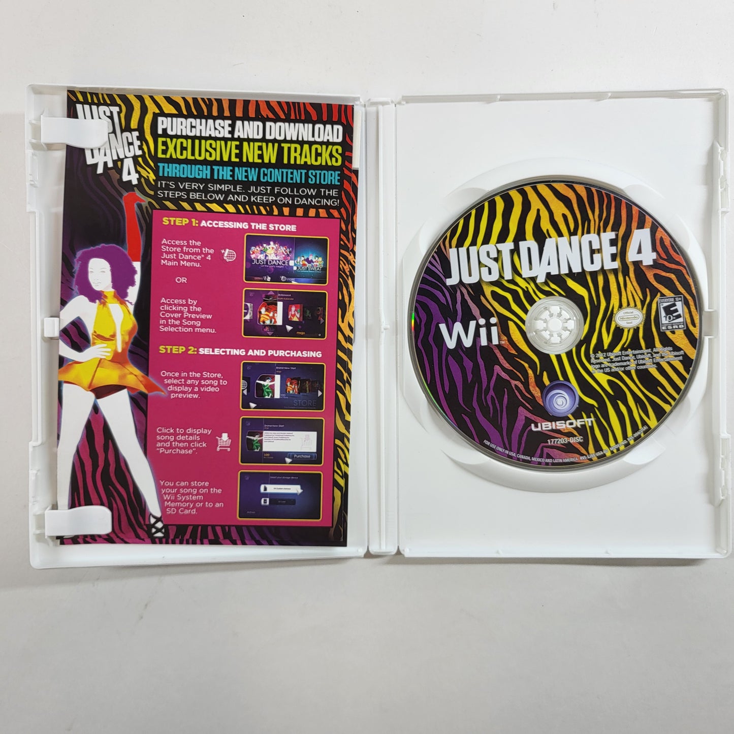 Just Dance 4 (Nintendo Wii, 2012)