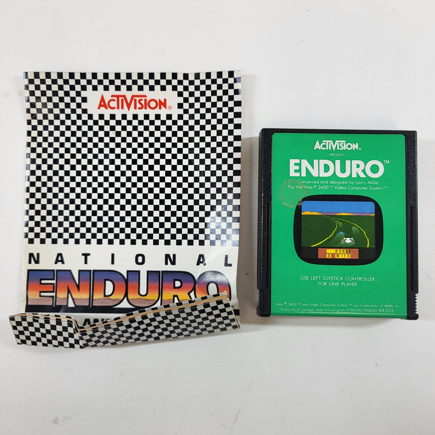 Enduro  (Atari 2600, 1983)