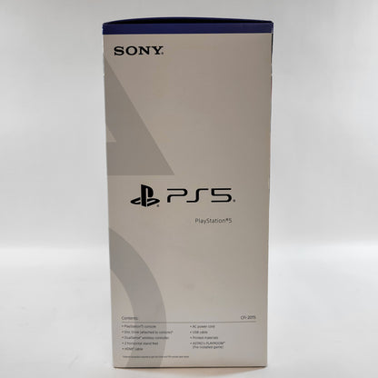 New Open Box Sony PlayStation 5 Slim Disc Edition PS5 1TB White Console 