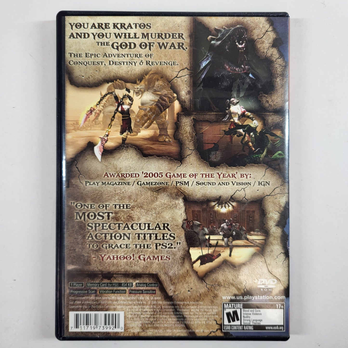God of War (Sony PlayStation 2 PS2, 2005)