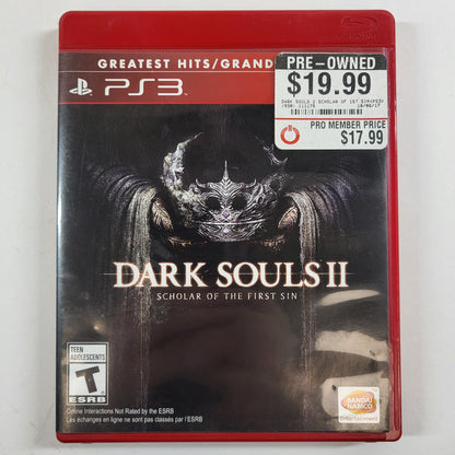 Dark Souls II: Scholar of the First Sin (Sony PlayStation 3 PS3, 2015)