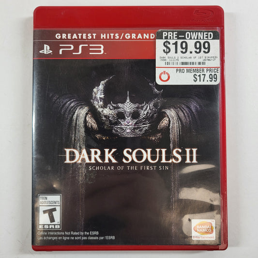 Dark Souls II: Scholar of the First Sin (Sony PlayStation 3 PS3, 2015)