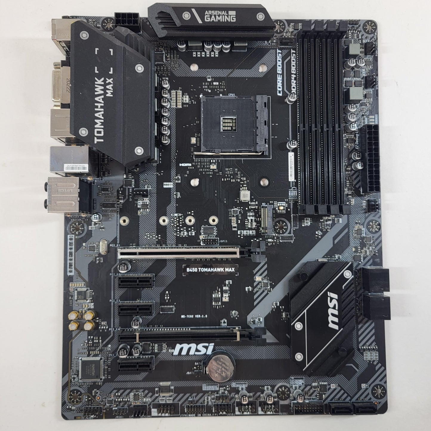 MSi B450 TOMAHAWK MAX AM4 ATX AMD DDR4 Motherboard