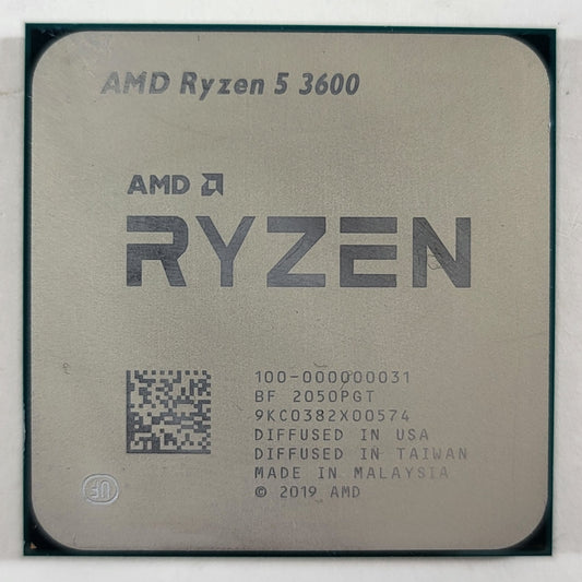 AMD Ryzen 5 3600 3.60GHz 6 Core 12 Thread AM4