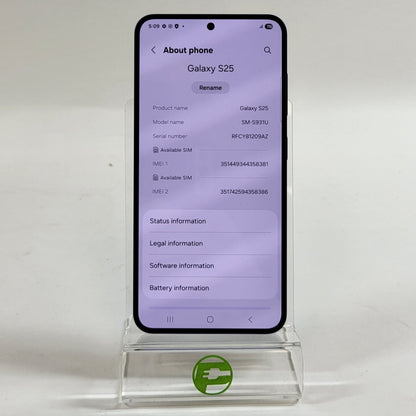 T-Mobile Samsung Galaxy S25 12GB RAM 128GB Icy Blue