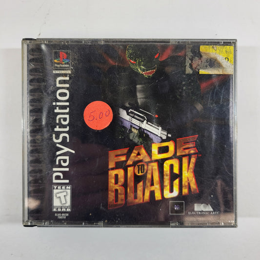 Fade to Black (Sony PlayStation 1 PS1, 1996) 