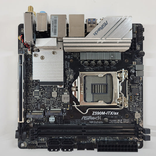 AsRock Z590M-ITX/AX LGA 1200 Mini-ITX Intel DDR4 Motherboard