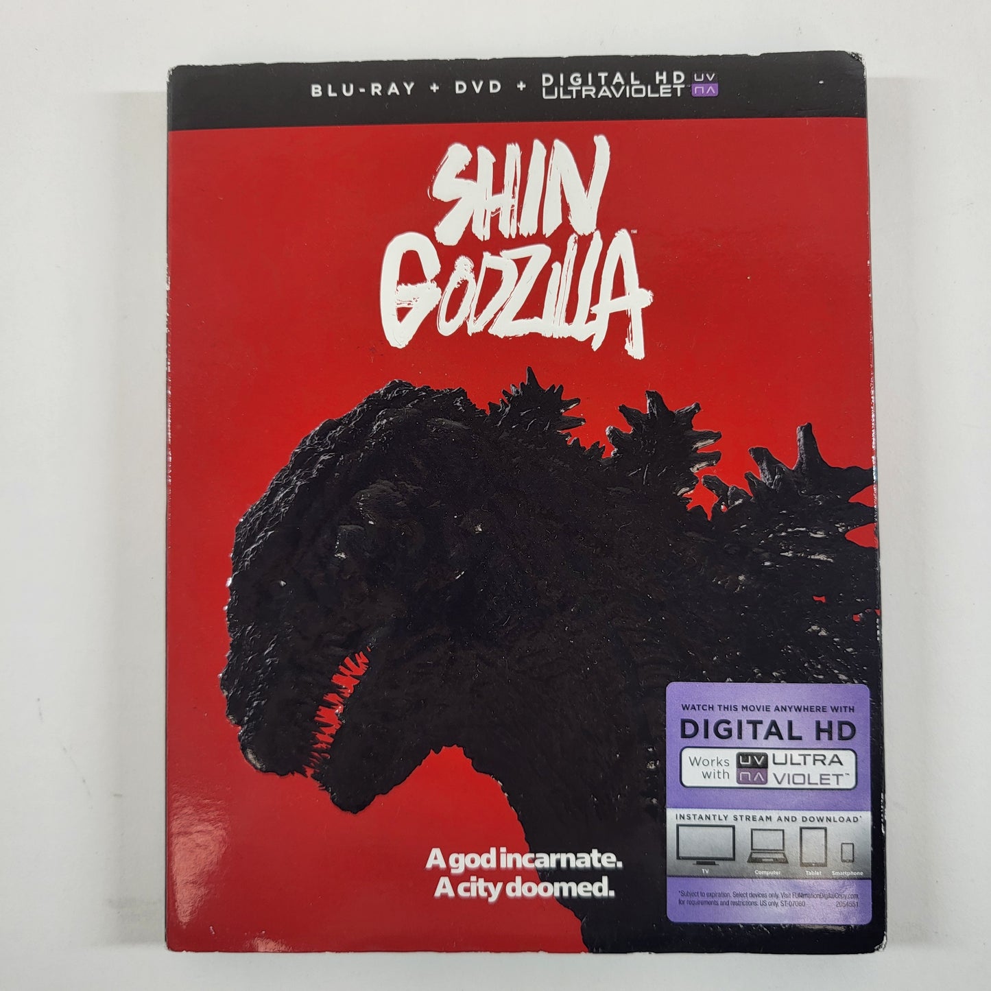 Shin Godzilla (Blu-ray + DVD + Digital HD UltraViolet, 2016) 2-Disc Set