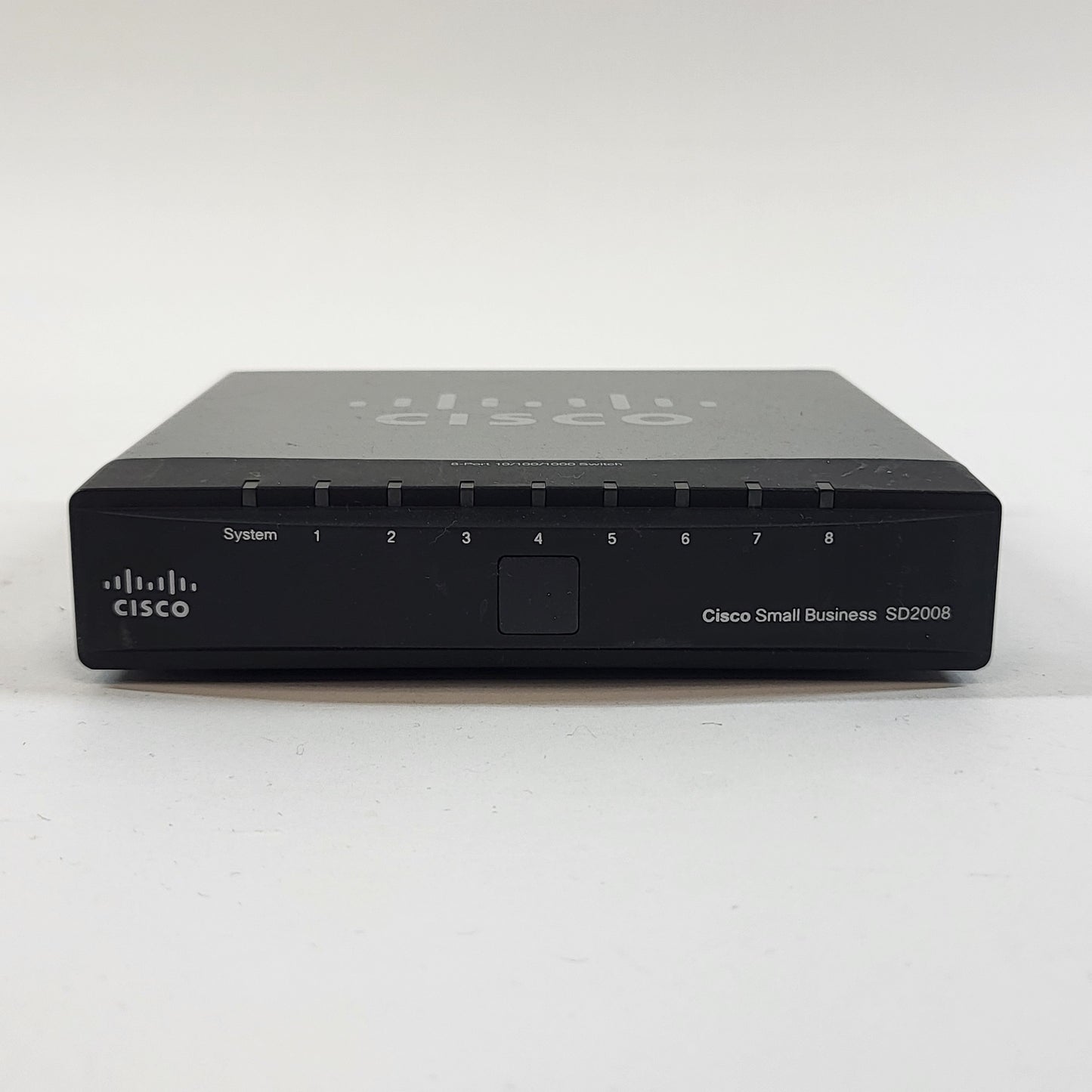 Cisco SD2008 8 Port 10/100/1000 Gigabit Ethernet Switch with Power Adapter