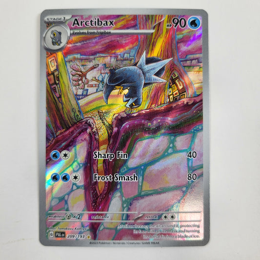 Pokémon TCG Scarlet & Violet Arctibax 209/193 Holo English