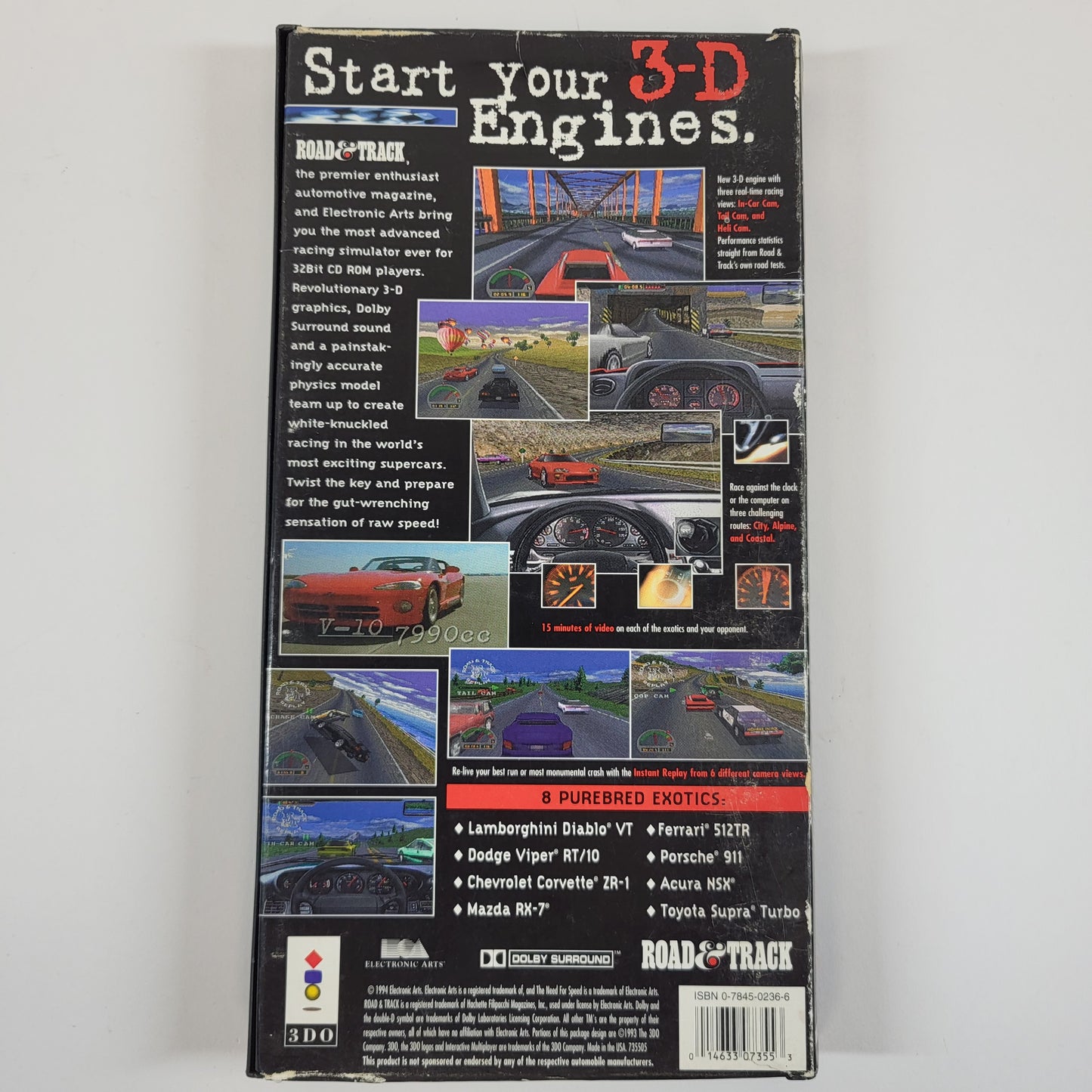 Need for Speed (Panasonic 3DO, 1993)