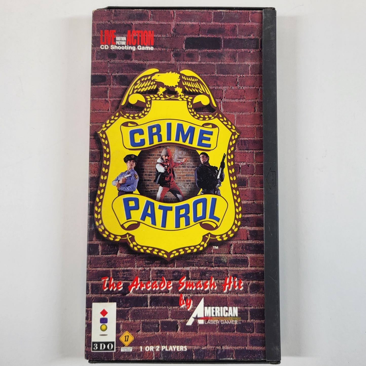 Crime Patrol Panasonic 3DO American Laser Games FMV Interactive Shooter