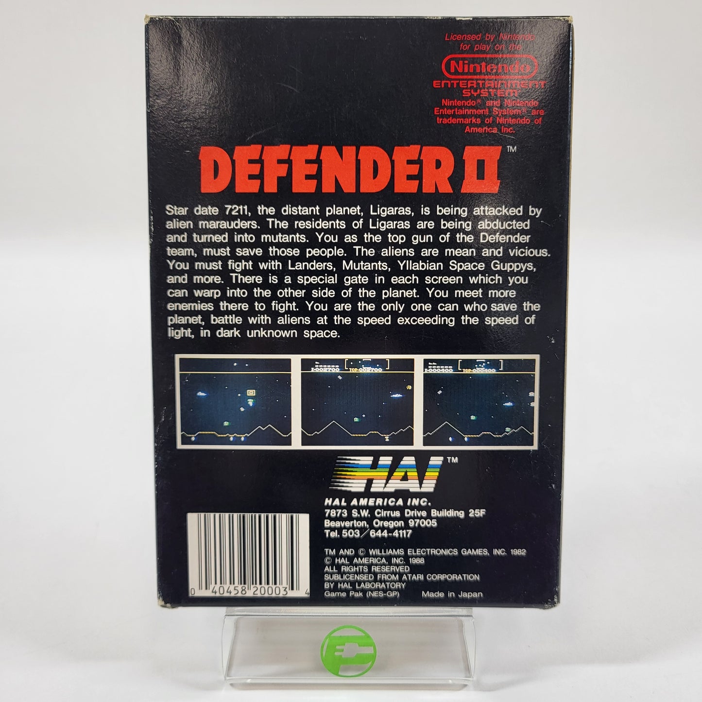 Defender II (Nintendo NES, 1988)