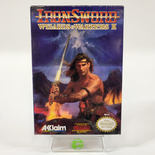Iron Sword Wizards and Warriors II (Nintendo NES, 1989)