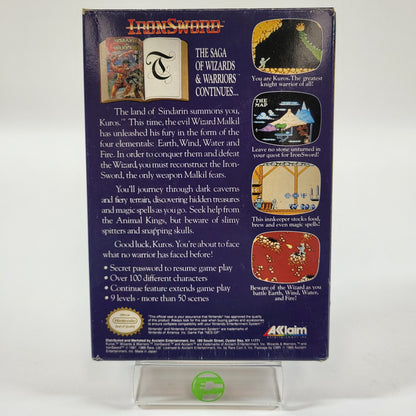 Iron Sword Wizards and Warriors II (Nintendo NES, 1989)