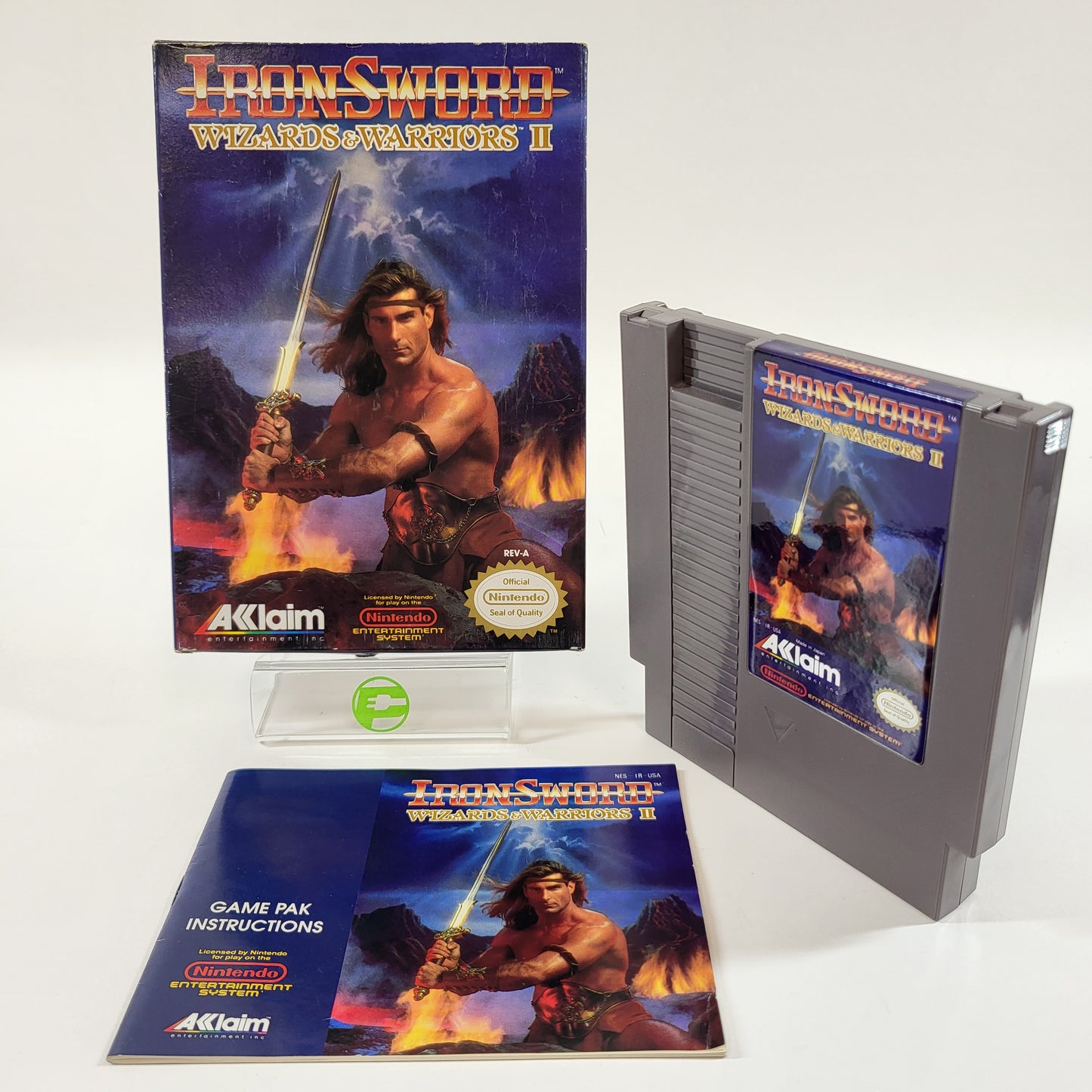 Iron Sword Wizards and Warriors II (Nintendo NES, 1989)