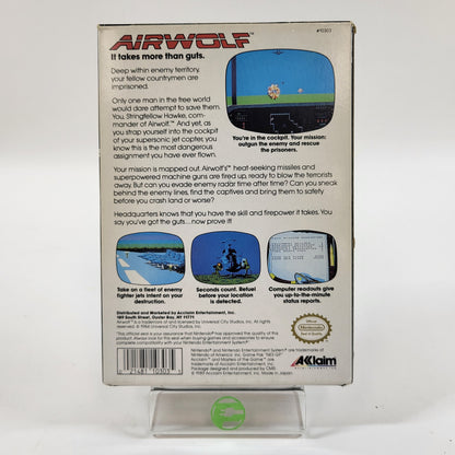 Airwolf (Nintendo NES, 1989)