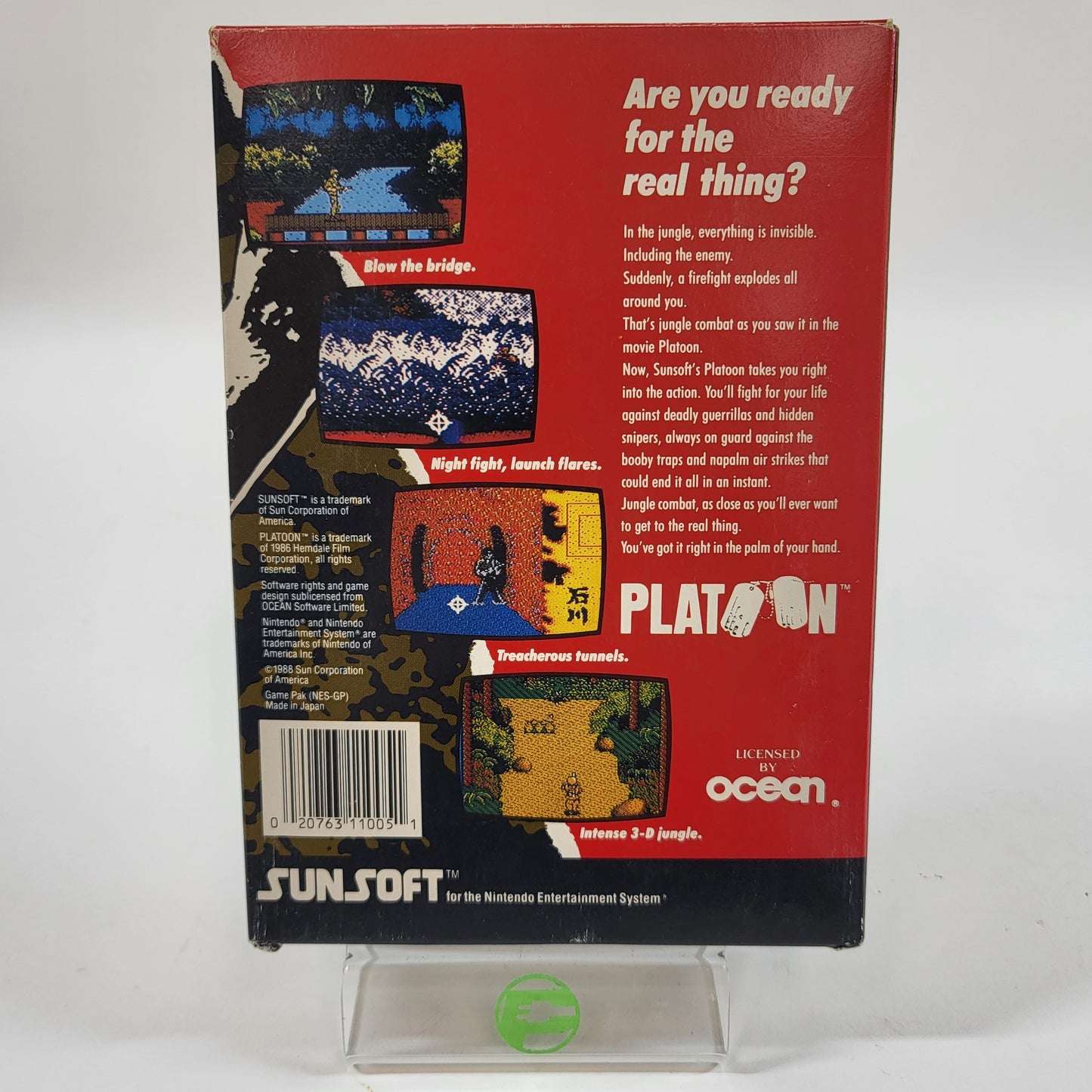 Platoon (Nintendo NES, 1988)