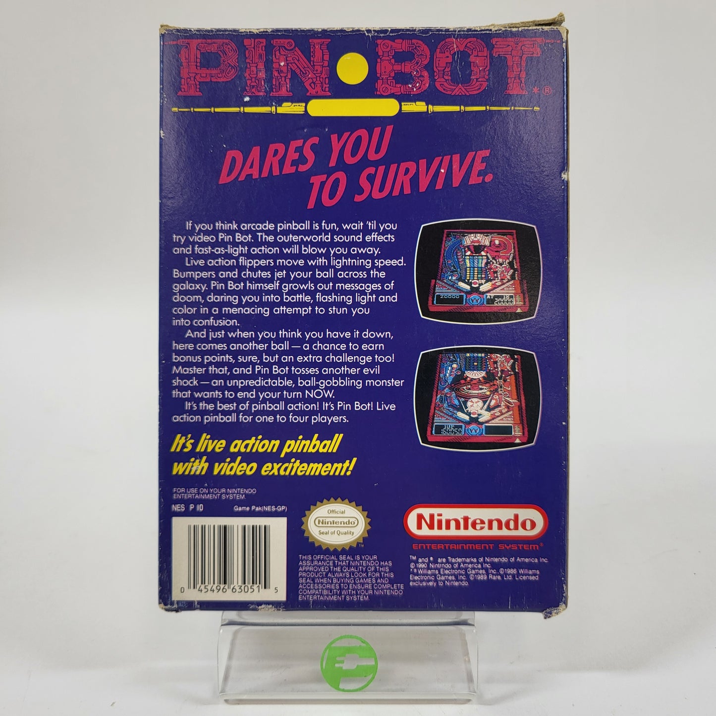 Pin-Bot (Nintendo NES, 1990)