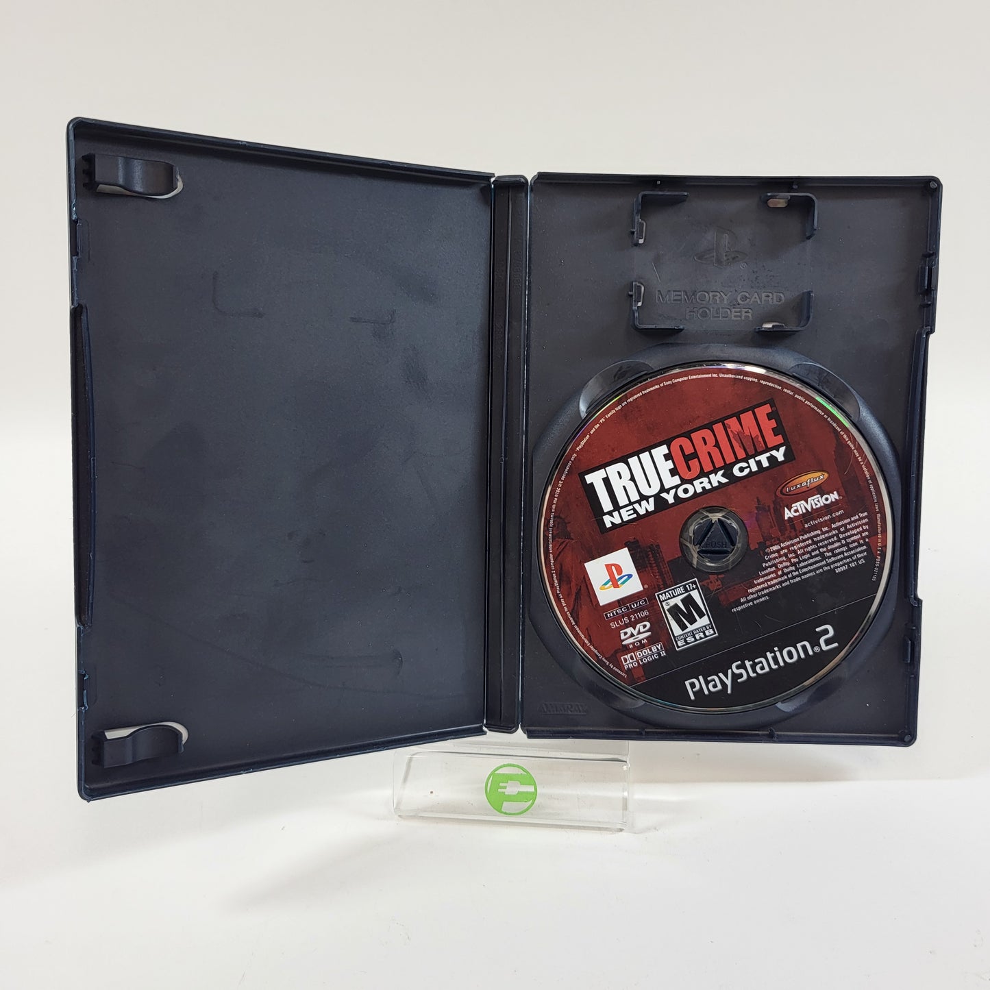True Crime New York City (Sony PlayStation 2 PS2, 2005) Heavy Scratches